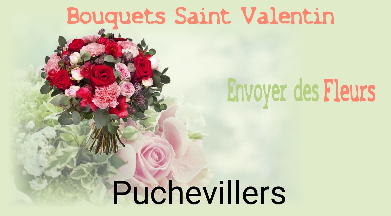 Roses de Saint-Valentin livrées à Puchevillers
